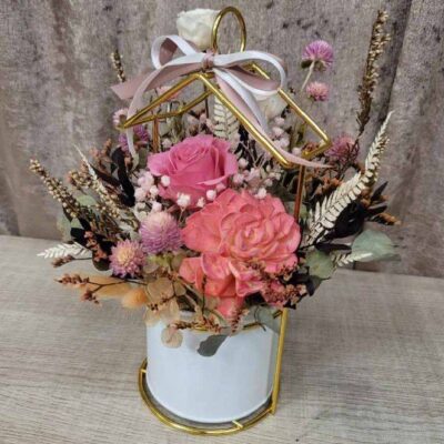 浪漫粉花盆 商品