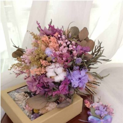 粉紫清香花束 商品