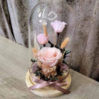 粉色玫瑰花罩 商品