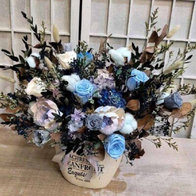 藍色情人花盆 商品