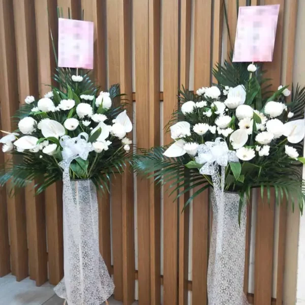 基督教喪禮花籃E