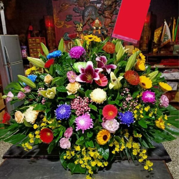 神明桌花E 實拍