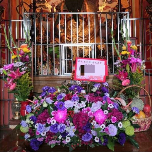 神明桌花F 實拍