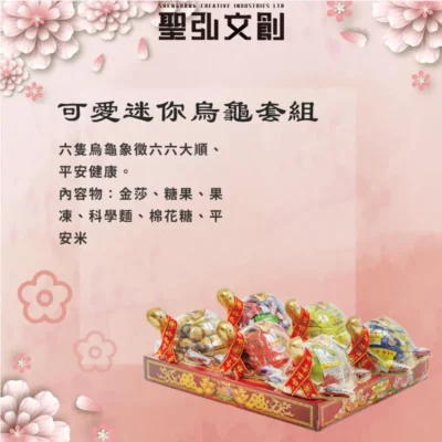 可愛迷你烏龜套組