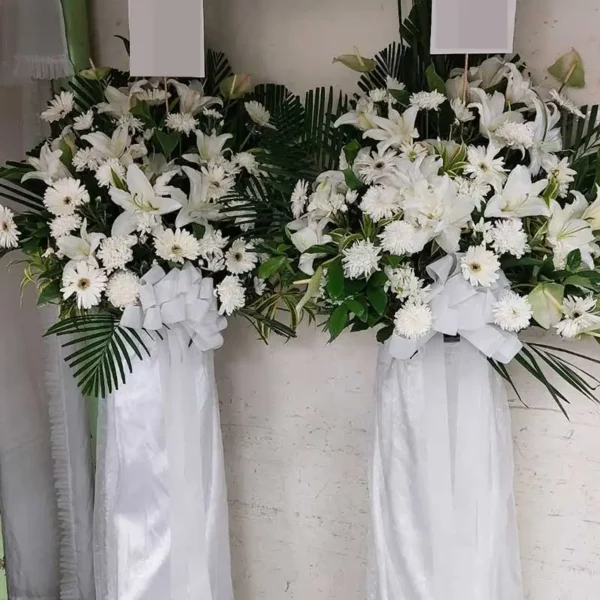 天主教喪禮花籃E