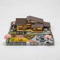 紙紮石原山莊+豪華花園庭院-1