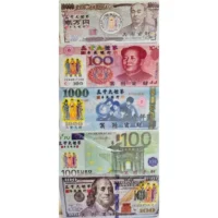 冥幣 冥鈔 各國貨幣 一次五本