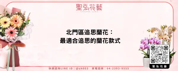 北門區追思蘭花：最適合追思的蘭花款式