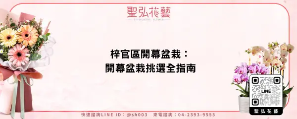 梓官區開幕盆栽：開幕盆栽挑選全指南