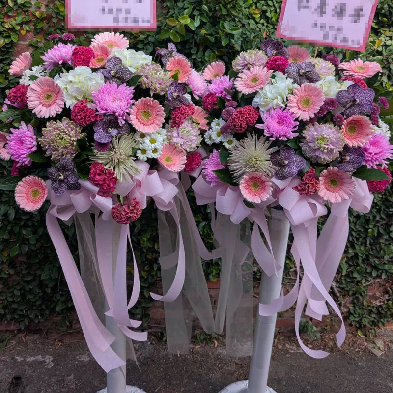 喪禮藝術花籃-D