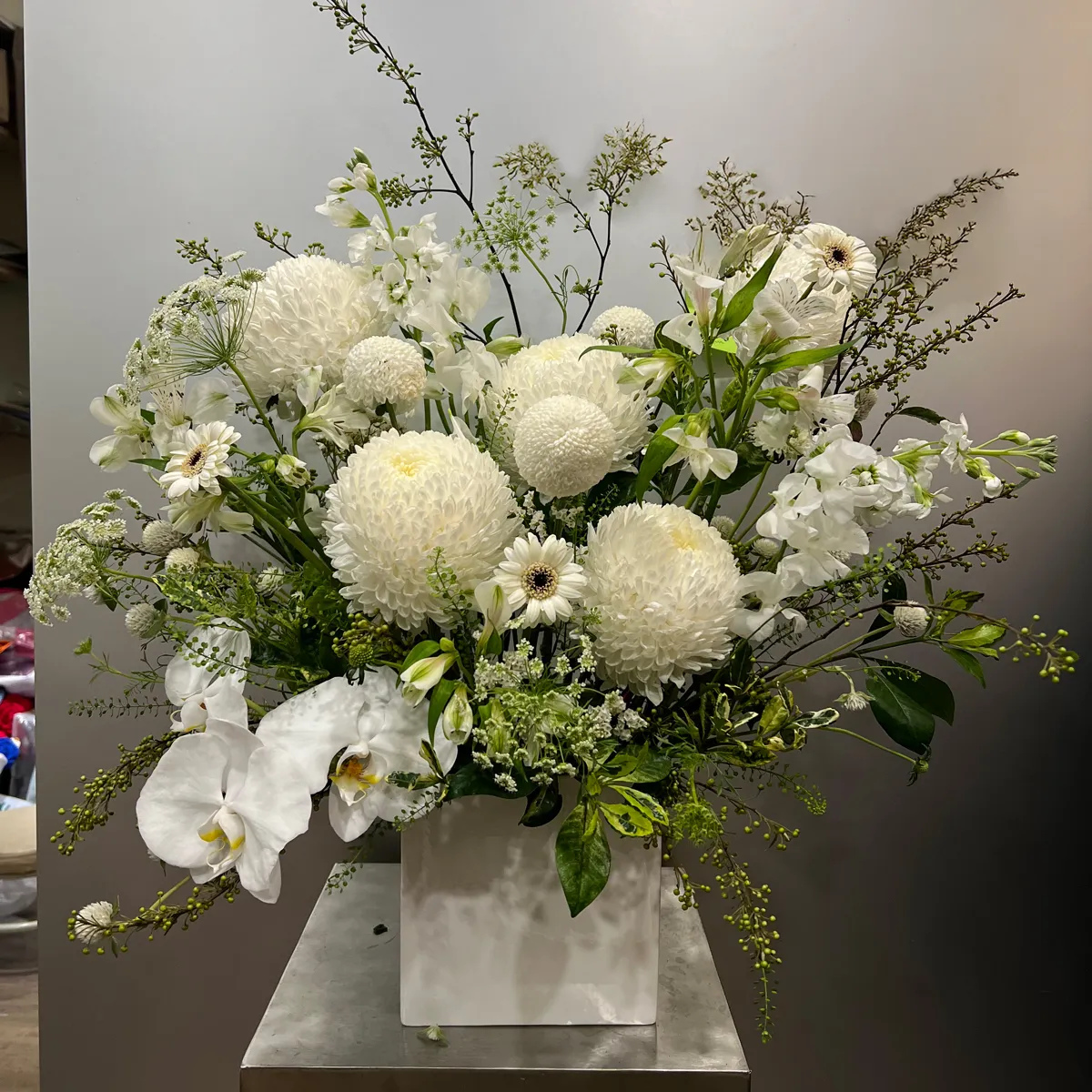 藝術型桌上盆花-D