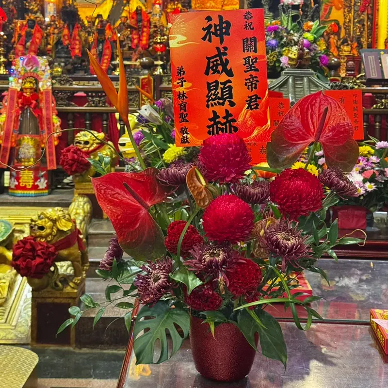 藝術神明盆花-C-商品圖 藝術神明盆花-C-商品圖